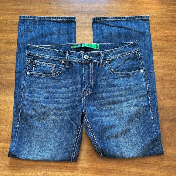 NWOT Rock & Roll Denim Men’s Pistol Straight Leg Jeans 36x34 - Picture 3 of 6